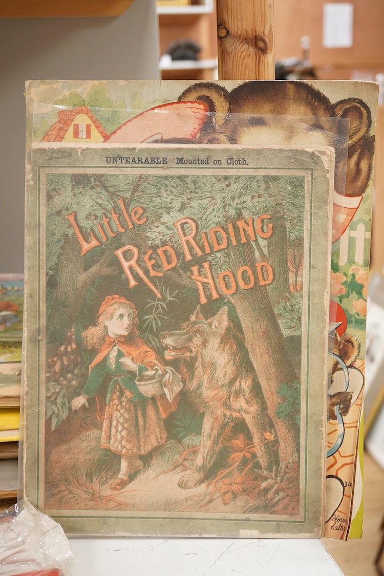 A collection of children's books to include Babars ABC and Picnic at Barbars